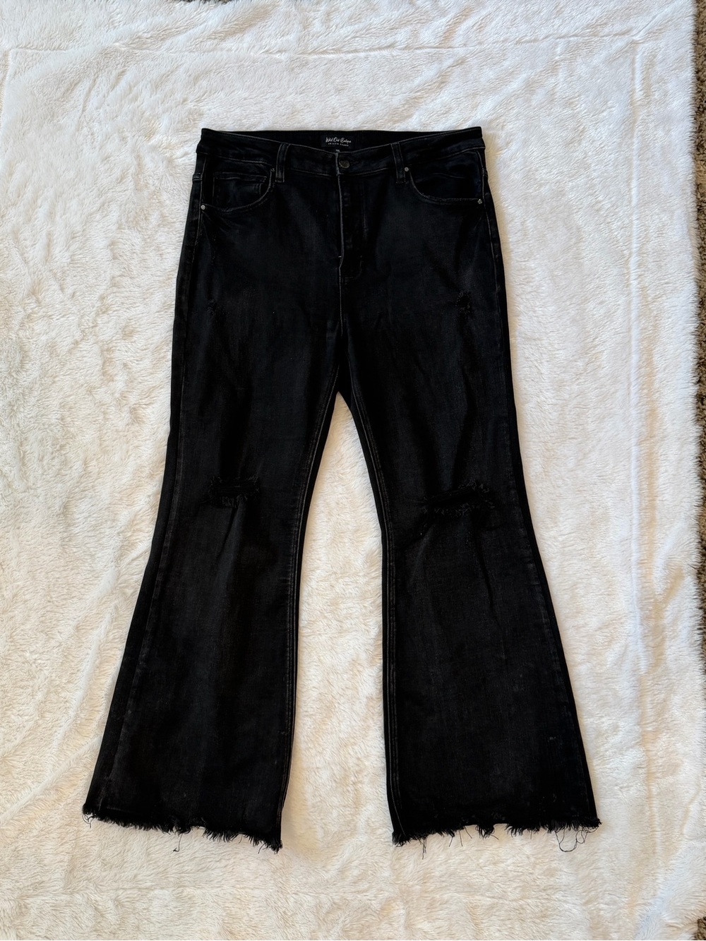 Risen Jeans - Bentley Black Flare